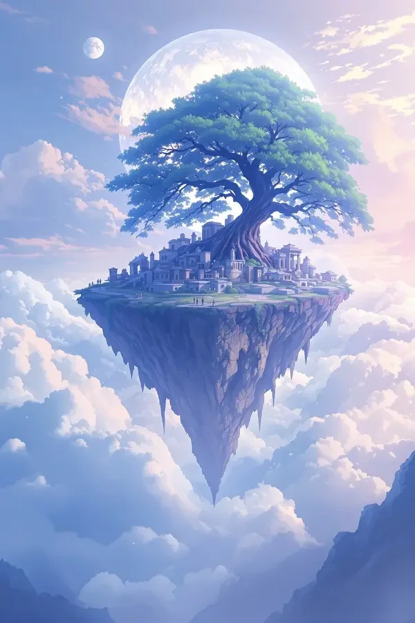 天空之城 日本动画 天空之城 动画电影海报